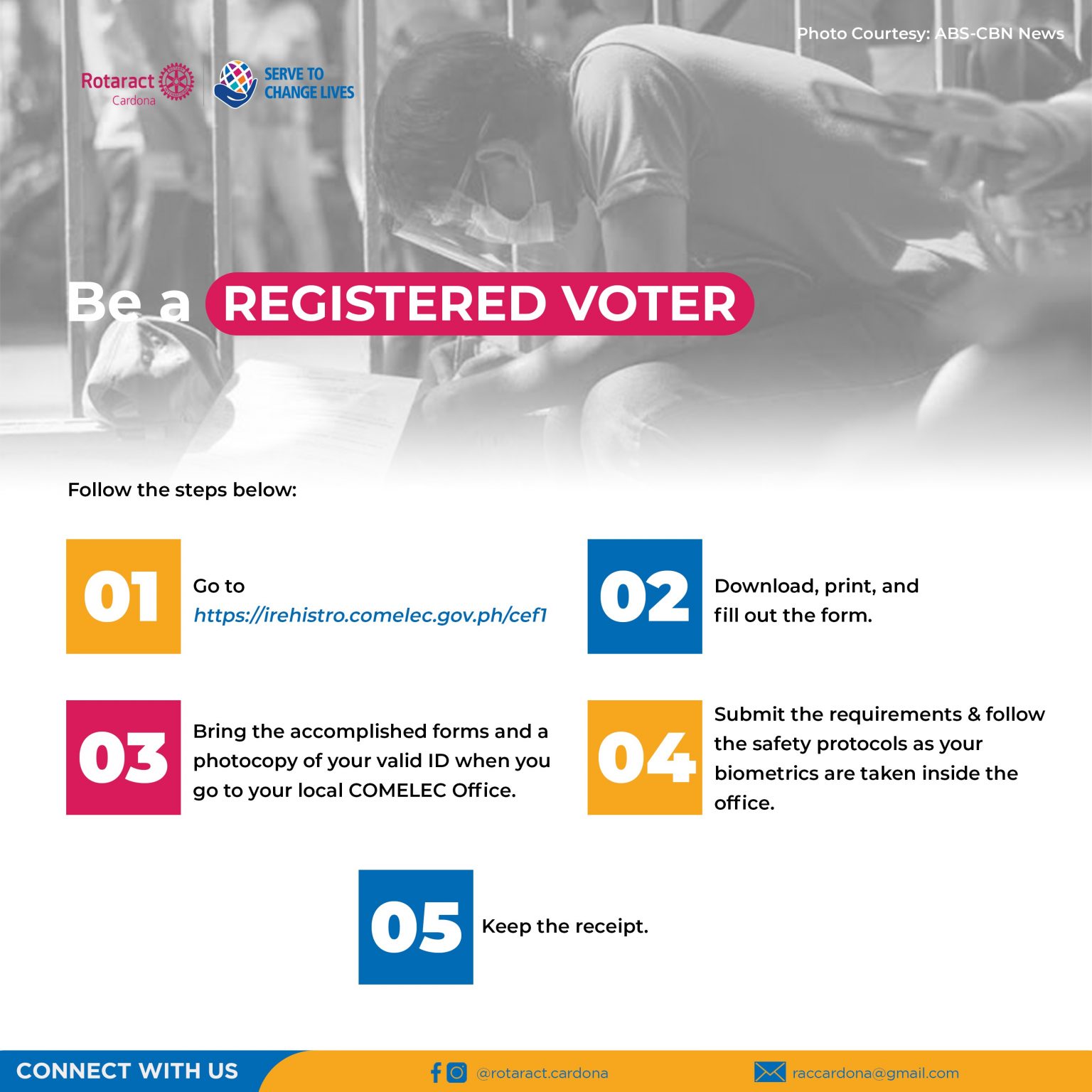 Why should Filipinos Register to Vote Rotaract Philippines